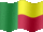 Small still flag of Benin