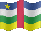 Large still flag of Central African Republic