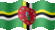 Small still flag of Dominica