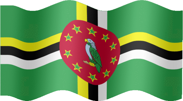 Very Big still flag of Dominica