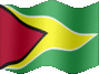 Animated Guyana flags