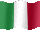 Large still flag of Italy