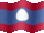 Small still flag of Laos